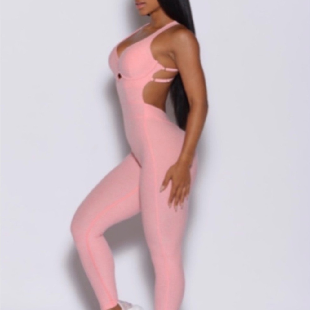 NWT Bombshell Sportswear Bodysuit - Peachy Pink